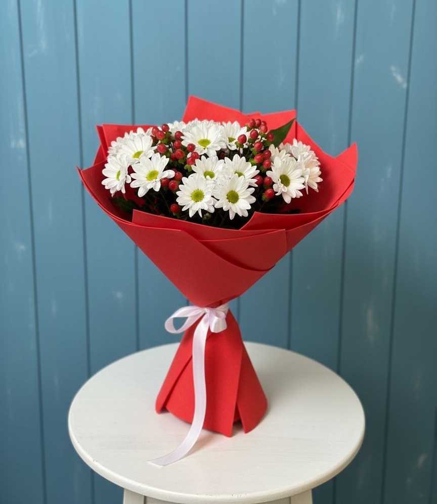 Букет цветов из: Хризантемы в Гвардейске