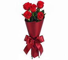 Букет 5 Красных роз Эдлесс Лав в Гвардейске