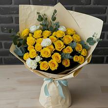 Букет цветов из:  Розы #REPLACE_PRED# Гвардейске