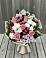 Букет цветов из: Альстромерии, Гвоздики, Розы и Хризантемы в Гвардейске