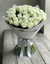 Букет 35 Белых роз в Гвардейске