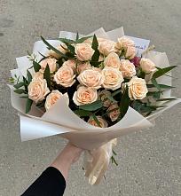 Букет Кремовые розы Латте #REPLACE_PRED# Гвардейске