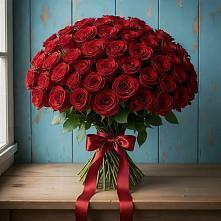 Букет Красные розы Блэк Меджик в Гвардейске