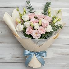 Букет цветов из:  Лизиантусы в Гвардейске