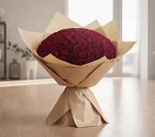Букет 101 Красная роза в Гвардейске