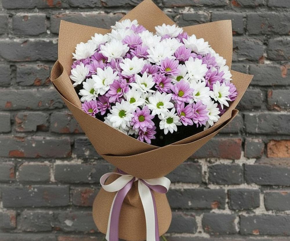 Букет цветов из: Хризантемы в Гвардейске