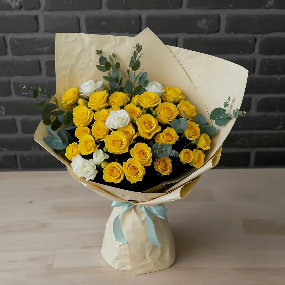 Букет цветов из: Розы в Гвардейске