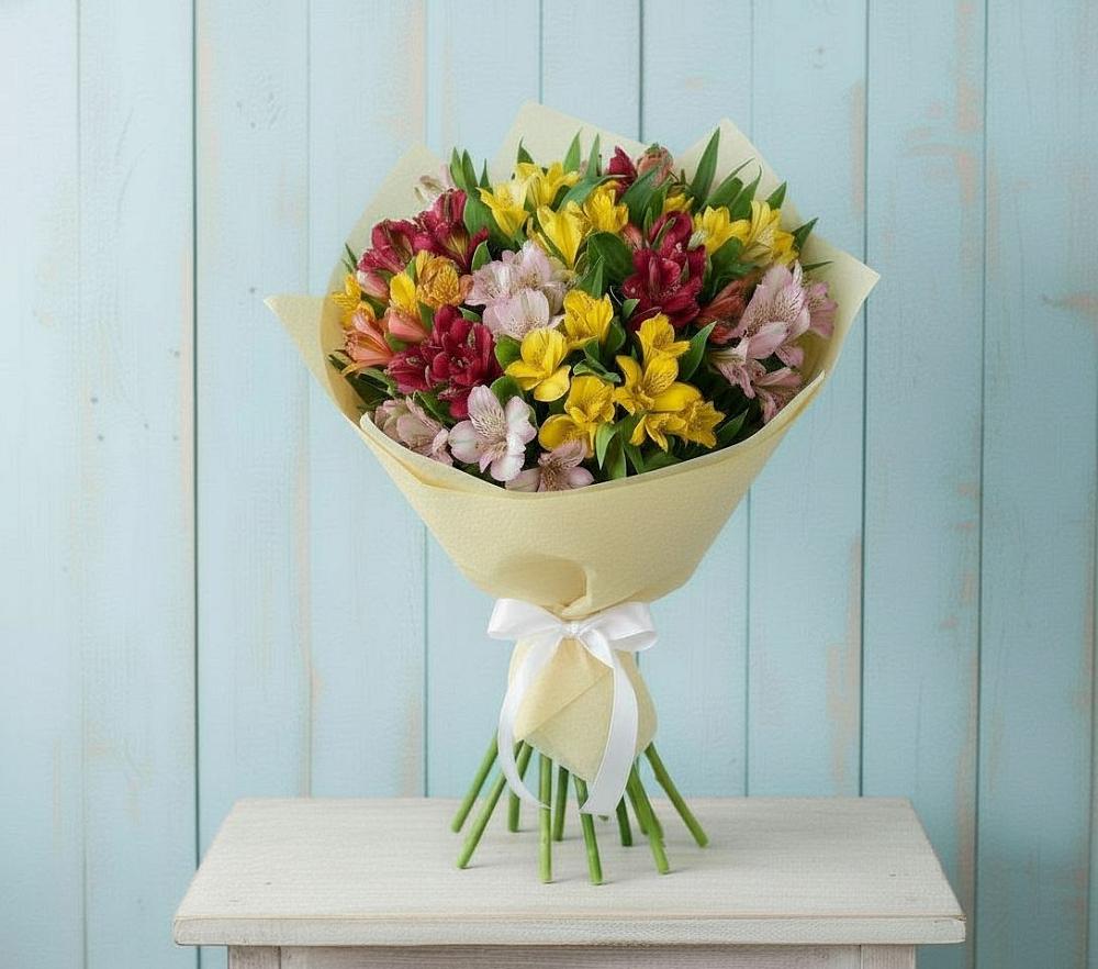 Букет цветов из: Альстромерии в Гвардейске