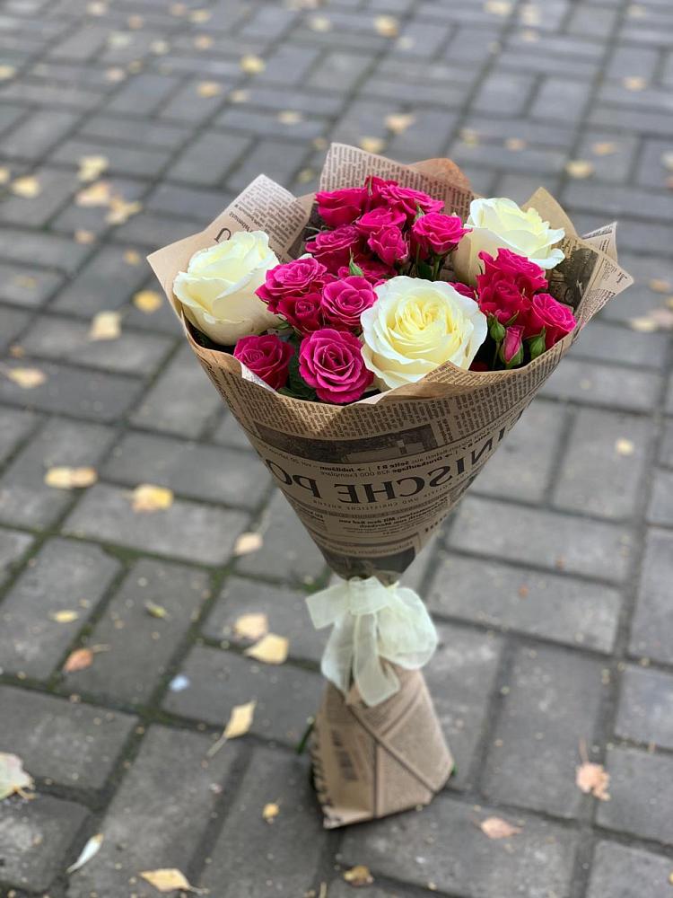Букет цветов из: Розы в Гвардейске